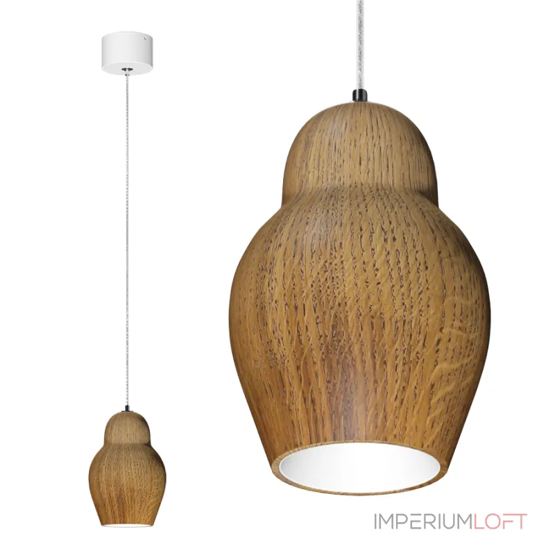 Подвесной светильник LeDron WoodDoll WoodDoll White