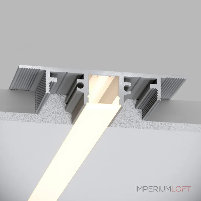 Встраиваемый профиль под шпаклевку LeDron АВД-7700 Alum + экран от ImperiumLoft Встраиваемый профиль под шпаклевку LeDron АВД-7700 Alum + экран от ImperiumLoft