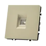 Розетка компьютерная одиночная LeDron CAT 6 (DATA) Cashmere