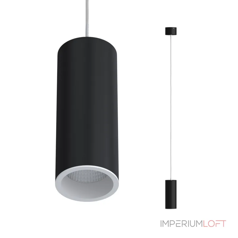 Подвесной светильник LeDron SLC739-P SLC7391/7W-P Black-White TRIAC