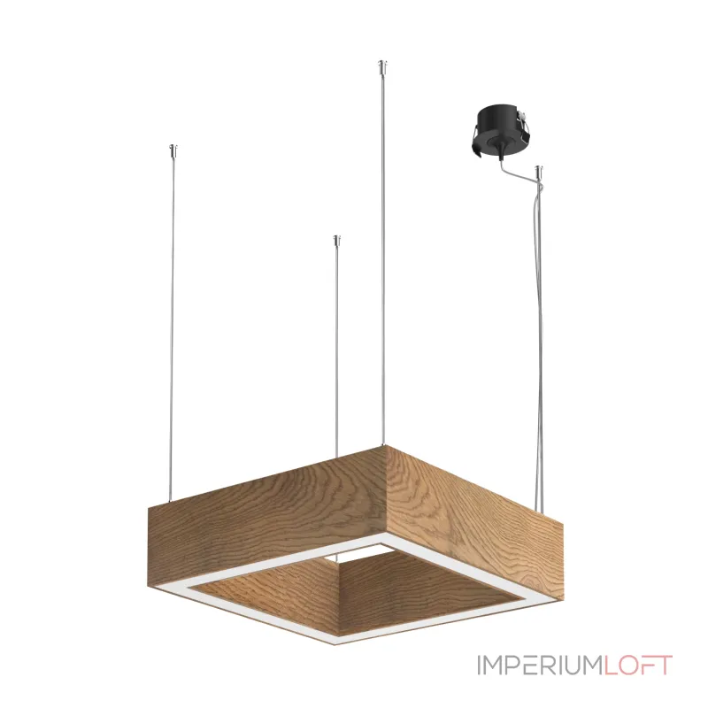 Подвесной светильник LeDron KVADRO Basic Wooden KVADRO Basic 400 4K Bl Подвесной светильник LeDron KVADRO Basic Wooden KVADRO Basic 400 4K Bl