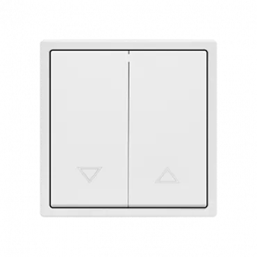 Двухклавишный жалюзийный выключатель LeDron 2 Gang Curtain Switch White Двухклавишный жалюзийный выключатель LeDron 2 Gang Curtain Switch White