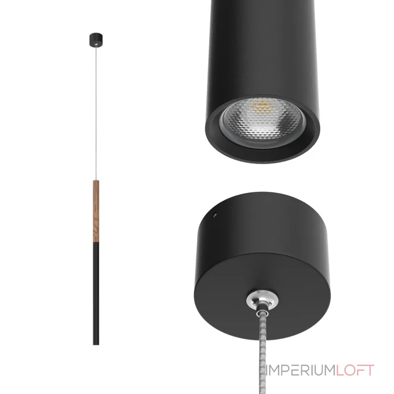 Подвесной светильник LeDron HL012 Wooden HL012 Wooden 300 Bl