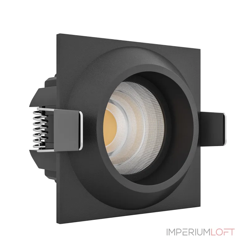 Встраиваемый светодиодный светильник LeDron GIZA DA-6800CR Black