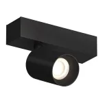 Настенно-потолочный поворотный светодиодный светильник LeDron SAGITONY SAGITONY E S60 Black от ImperiumLoft