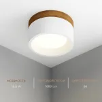Потолочный светодиодный светильник LeDron SUITABLE LARGE SUITABLE LARGE Wooden Wh