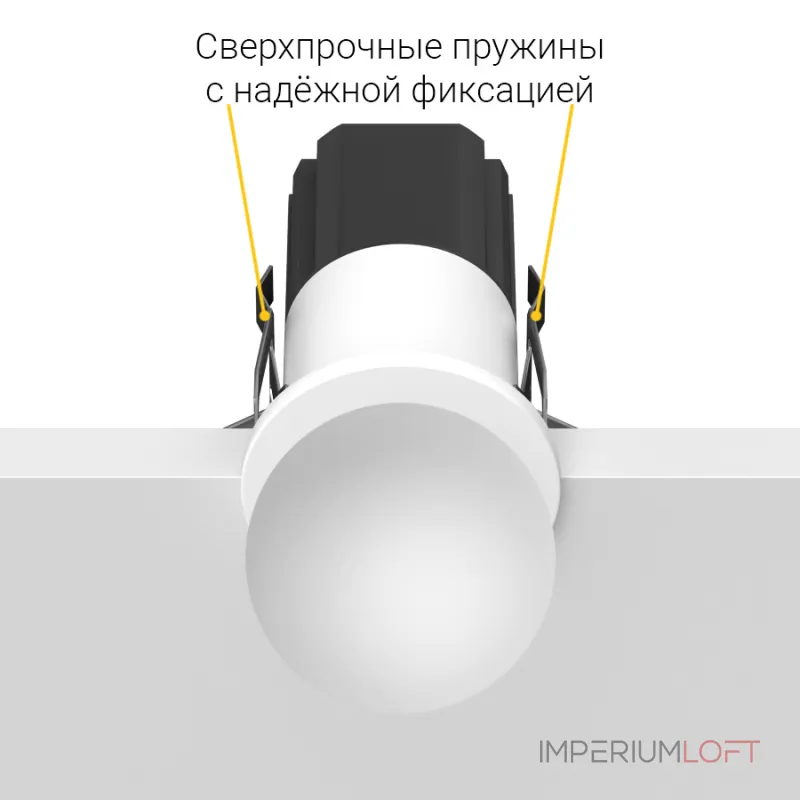 Встраиваемый светодиодный светильник LeDron SL74210/7W Встраиваемый светодиодный светильник LeDron SL74210/7W