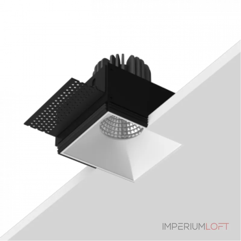 Встраиваемый светодиодный светильник LeDron RISE SQ H KIT1 RISE SQ H KIT1 LED 3K White Встраиваемый светодиодный светильник LeDron RISE SQ H KIT1 RISE SQ H KIT1 LED 3K White