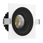 Встраиваемый светодиодный светильник LeDron LOFT LOFT SQ White-Black
