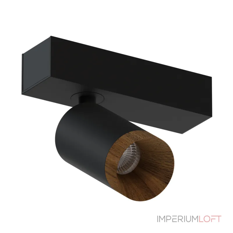 Потолочный светодиодный светильник LeDron SAGITONY SAGITONY E S60 Wooden Black Потолочный светодиодный светильник LeDron SAGITONY SAGITONY E S60 Wooden Black