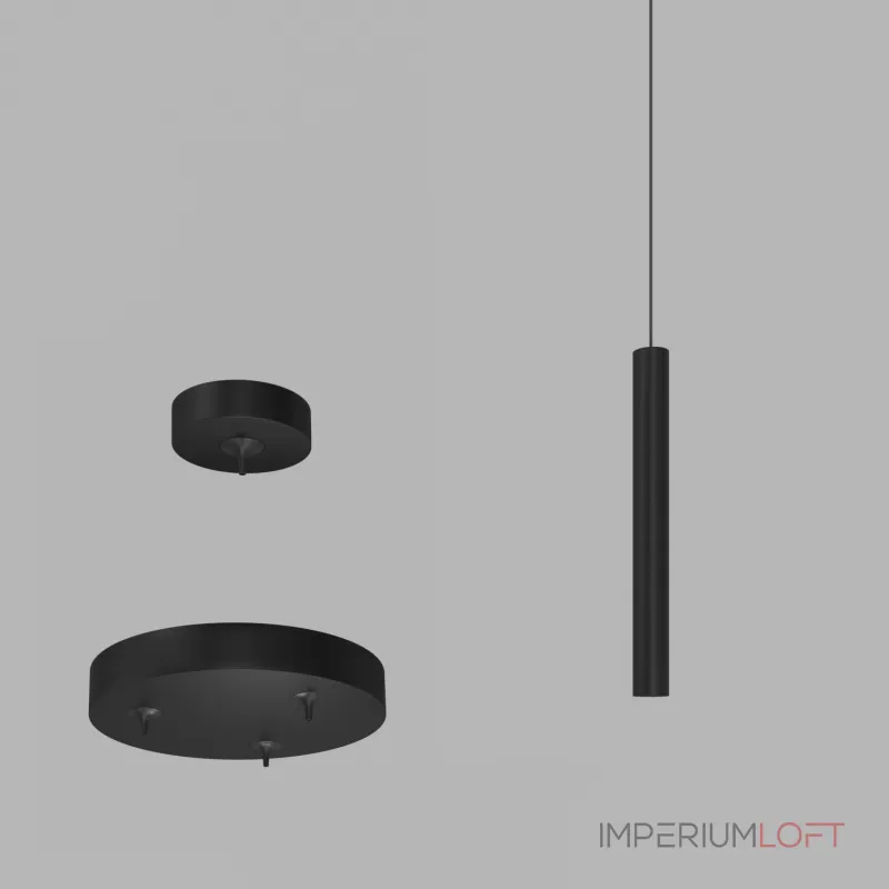 Подвесной светодиодный светильник Ledron SAGITONY R3 T40 Black 4000K от ImperiumLoft