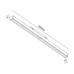 Светодиодный светильник для магнитной системы LeDron Sagi style Sagi style 568Wh-Gl 0-10v от ImperiumLoft