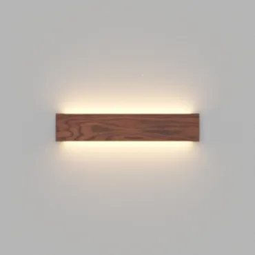 Настенный светодиодный светильник LeDron GW-M066 GW-M066-495 Wooden Black