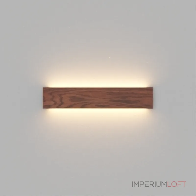 Настенный светодиодный светильник LeDron GW-M066 GW-M066-495 Wooden Black