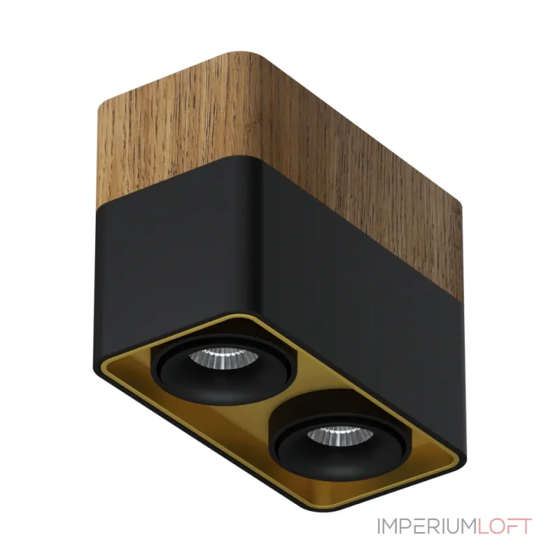 Потолочный светодиодный светильник LeDron TUBING 2 WOODEN TUBING 2 Wooden 60 Bl-Gl