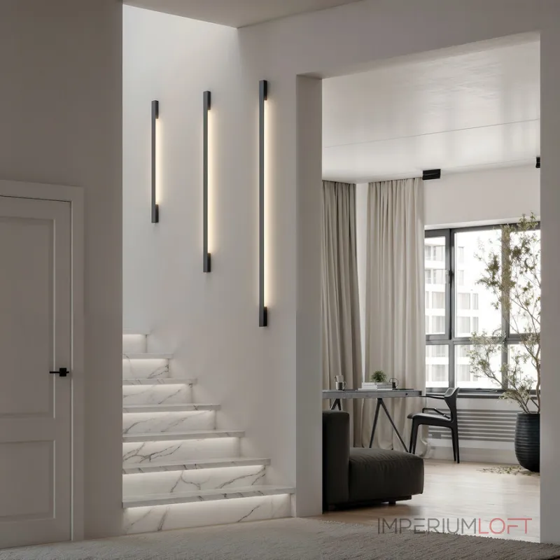 Настенный светодиодный светильник LeDron RAILING RAILING 1700 White от ImperiumLoft Настенный светодиодный светильник LeDron RAILING RAILING 1700 White от ImperiumLoft