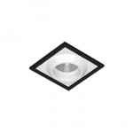 Встраиваемый светодиодный светильник LeDron GIZA GIZA SQ Black-White 4000K от ImperiumLoft
