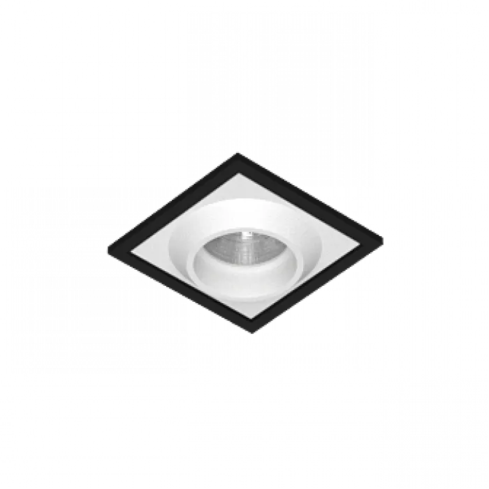 Встраиваемый светодиодный светильник LeDron GIZA GIZA SQ Black-White 4000K от ImperiumLoft