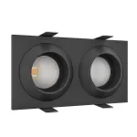Встраиваемый светодиодный светильник LeDron GIZA MINI GIZA MINI SQ2 Black