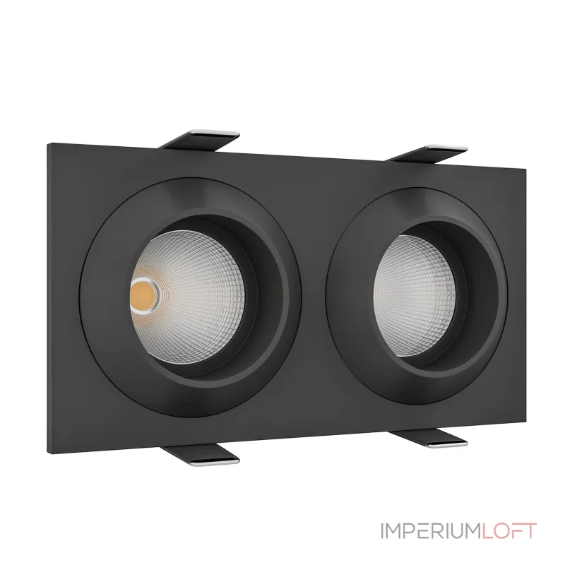 Встраиваемый светодиодный светильник LeDron GIZA MINI GIZA MINI SQ2 Black Встраиваемый светодиодный светильник LeDron GIZA MINI GIZA MINI SQ2 Black