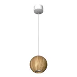 Подвесной светильник LeDron SPACE SPACE R110 Wooden White GU10