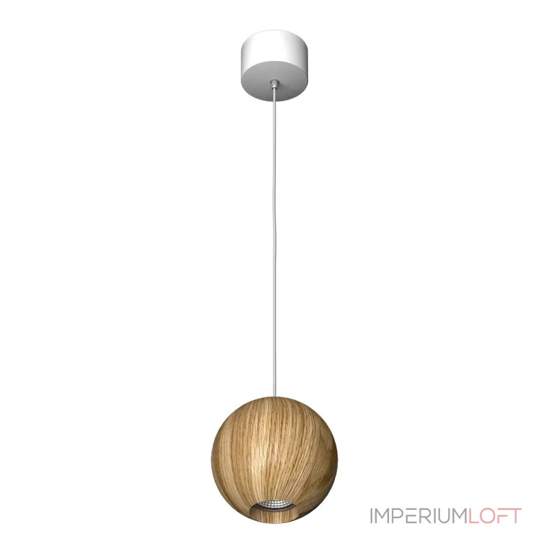 Подвесной светильник LeDron SPACE SPACE R110 Wooden White GU10 Подвесной светильник LeDron SPACE SPACE R110 Wooden White GU10