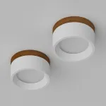 Потолочный светодиодный светильник LeDron SUITABLE LARGE SUITABLE LARGE Wooden Wh