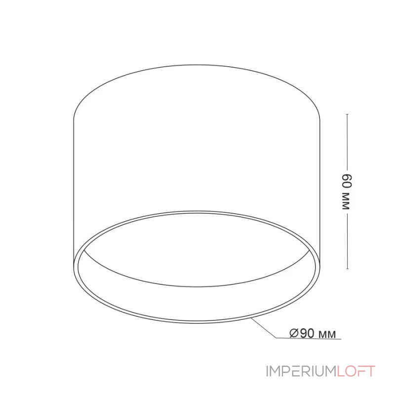 Потолочный светодиодный светильник LeDron DRUM SD3159 Black Потолочный светодиодный светильник LeDron DRUM SD3159 Black