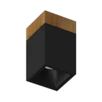 Потолочный светильник Ledron KUBING 130 Wooden Black 4000K