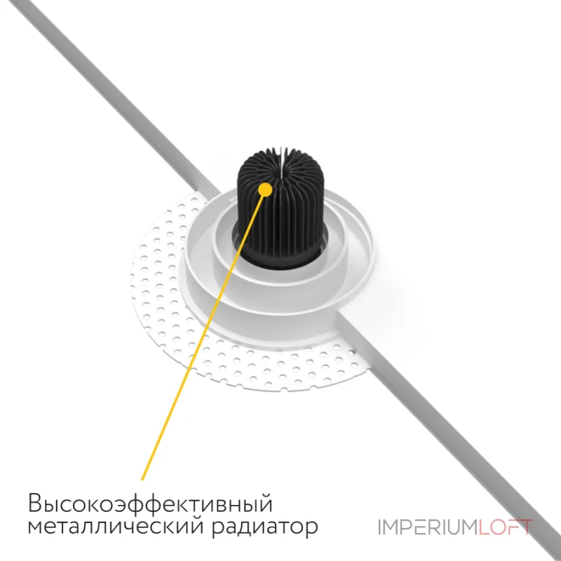Встраиваемый поворотный светодиодный светильник LeDron LH1501136