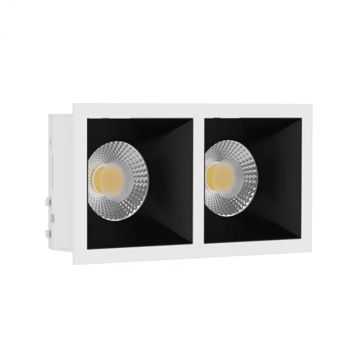 Встраиваемый светильник под сменную лампу LeDron RISE KIT2 RISE KIT2 White-Black от ImperiumLoft