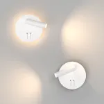 Настенный светодиодный светильник LeDron SHADE C9118 White от ImperiumLoft