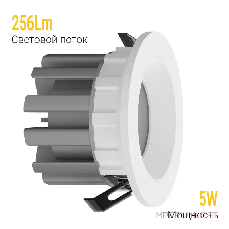 Встраиваемый светодиодный светильник LeDron DL73026-3/5W Встраиваемый светодиодный светильник LeDron DL73026-3/5W