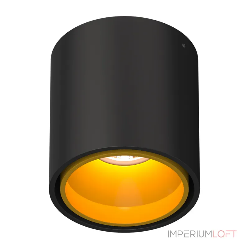 Потолочный светильник под сменную лампу LeDron KEA KEA R ED GU10 Black-Gold Потолочный светильник под сменную лампу LeDron KEA KEA R ED GU10 Black-Gold