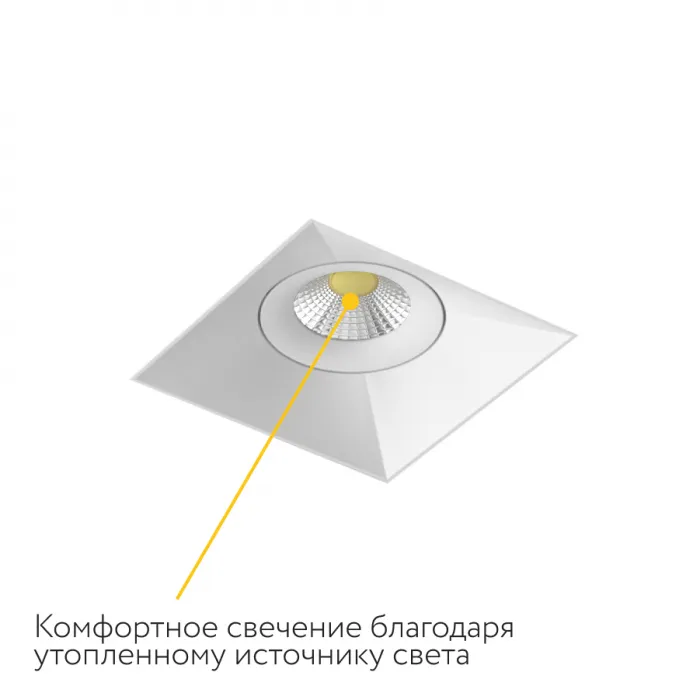 Встраиваемый поворотный светодиодный светильник LeDron LH1501139 от ImperiumLoft