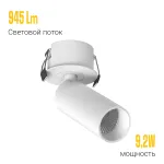 Встраиваемый потолочный светильник LeDron SAGITONY R BASIC S40 W TRIAC