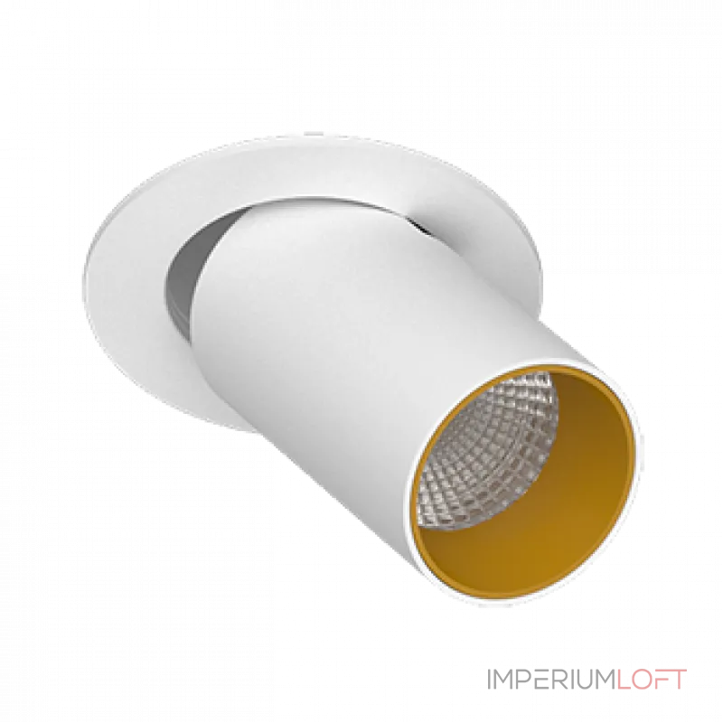 Встраиваемый поворотный светодиодный светильник LeDron DANNY MINI DANNY MINI S40 White-Gold Встраиваемый поворотный светодиодный светильник LeDron DANNY MINI DANNY MINI S40 White-Gold