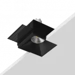 Встраиваемый светильник под сменную лампу LeDron RISE SQ H KIT1 RISE SQ H KIT1 Black