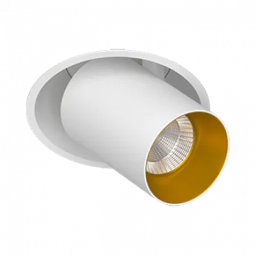 Встраиваемый поворотный светодиодный светильник LeDron EVA DANNY MINI EVA DANNY MINI White-Gold Встраиваемый поворотный светодиодный светильник LeDron EVA DANNY MINI EVA DANNY MINI White-Gold