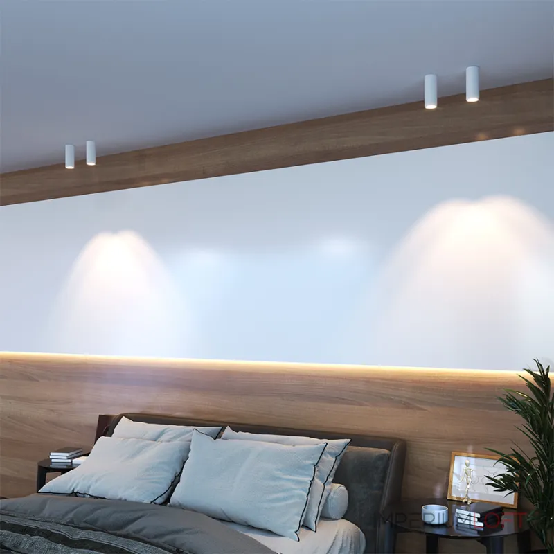 Потолочный светодиодный светильник LeDron SLC7394 SLC7391/7W White TRIAC