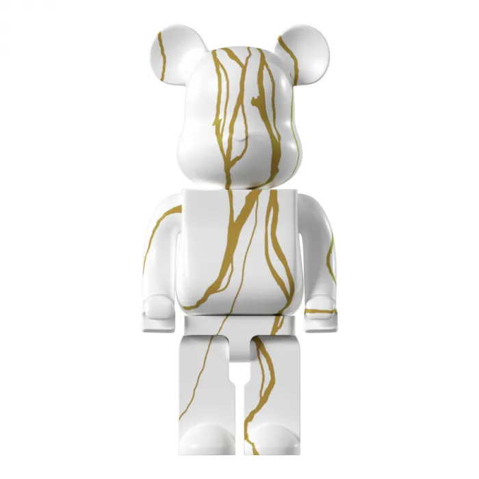 Статуэтка LeDron BEARBRICK 50E grey от ImperiumLoft