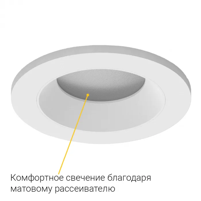 Встраиваемый светодиодный светильник LeDron DL73026-3/5W от ImperiumLoft