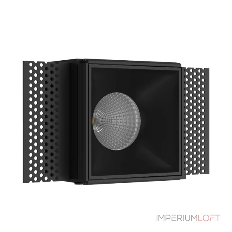Встраиваемый светодиодный светильник LeDron RISE SQ H KIT1 RISE SQ H KIT1 LED 4K Black