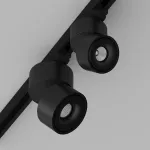 Светильник трековый (для трехфазного трека) LeDron TLH TLH8 Black