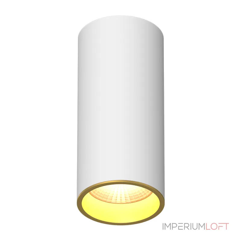 Потолочный светодиодный светильник LeDron SLC7392 SLC7392/12W White-Gold 4000K