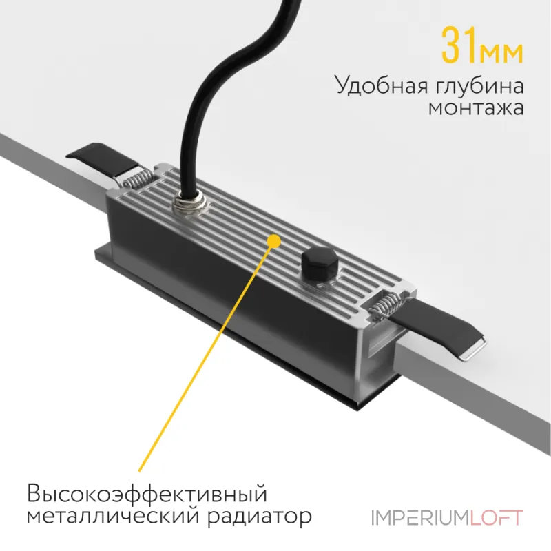 Встраиваемый светодиодный светильник LeDron AQUA DL3179 Встраиваемый светодиодный светильник LeDron AQUA DL3179