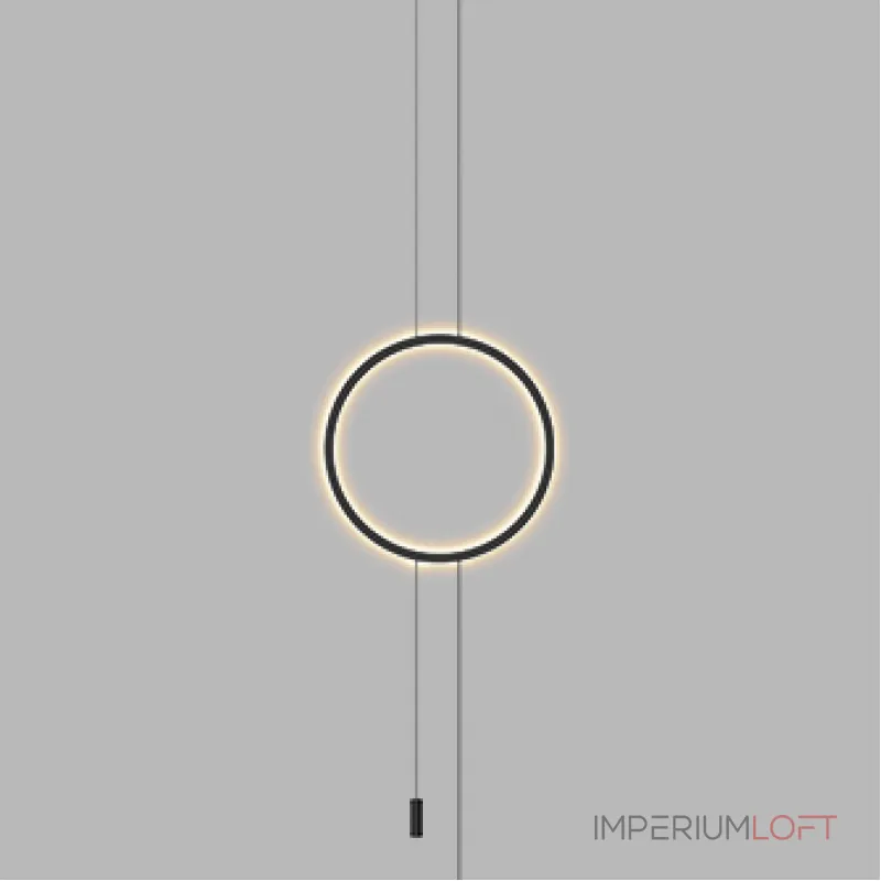Подвесной светильник LeDron ECLIPSE Ring AP1-S BK Подвесной светильник LeDron ECLIPSE Ring AP1-S BK