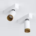 Потолочный светодиодный светильник LeDron SAGITONY SAGITONY E S60 Wooden White