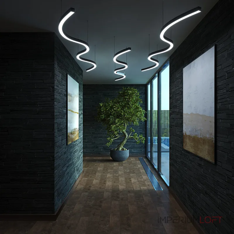 Подвесной светильник LeDron LED SNAKE LED SNAKE White 4000K от ImperiumLoft Подвесной светильник LeDron LED SNAKE LED SNAKE White 4000K от ImperiumLoft
