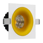 Встраиваемый светодиодный светильник LeDron LOFT LOFT SQ White-Gold